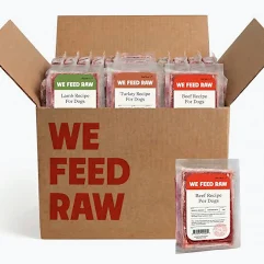 We Feed Raw Frozen Fresh Complete and Balanced
