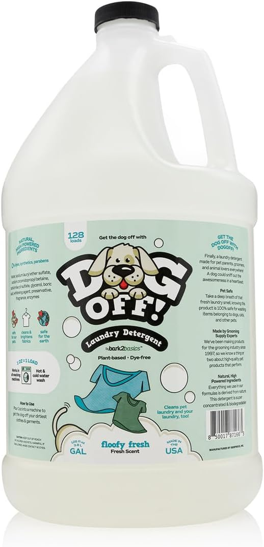 Bark2Basics Dog-Off Pet Odor & Stain Remover Laundry Detergent