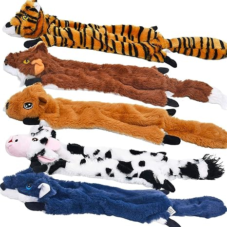 Dog Squeaky Toys 5 Pack