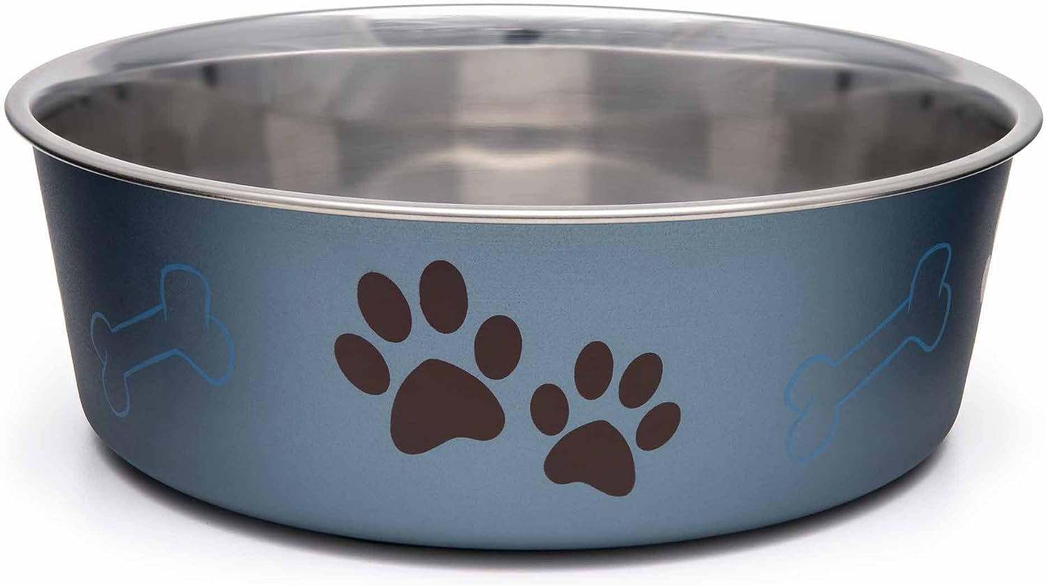 Loving Pets Bella Stainless Steel Dog Bowl