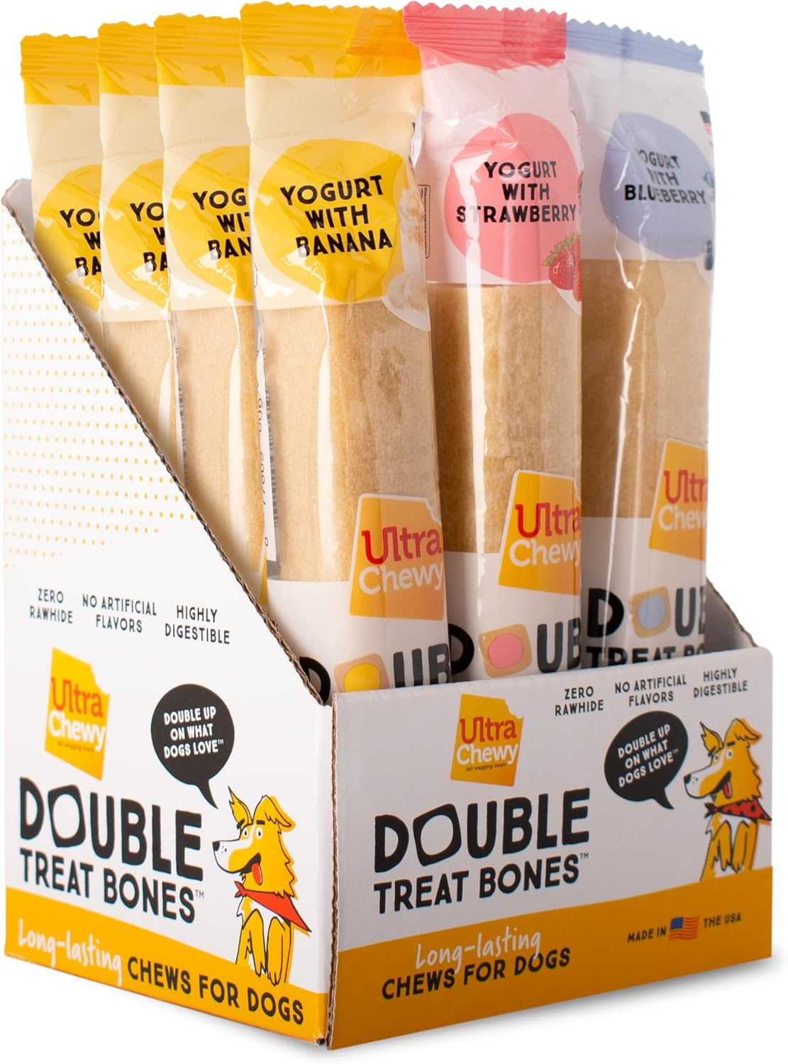 Ultra Chewy Yogurt Double Treat Bones